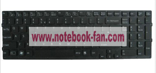 NEW Sony VAIO 9Z.N6CBF.A01 NSK-SEABF 01 Keyboard Black US